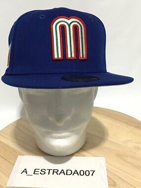 MEXICO World Baseball Classic NEW ERA On-Field HAT 59Fifty Sz 7 1/4 Fitted NWT